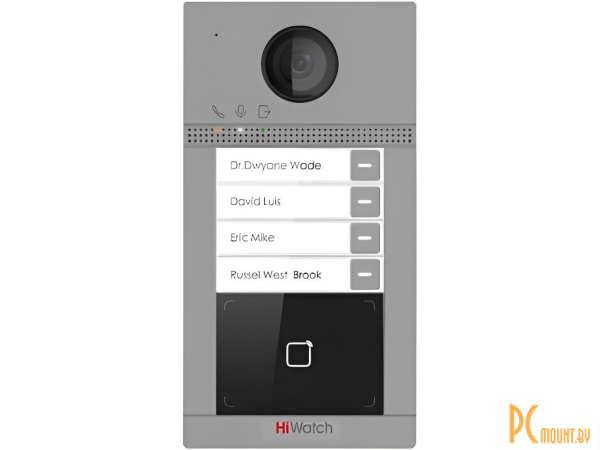 вызывная панель HiWatch VDP-D4214W/Flush