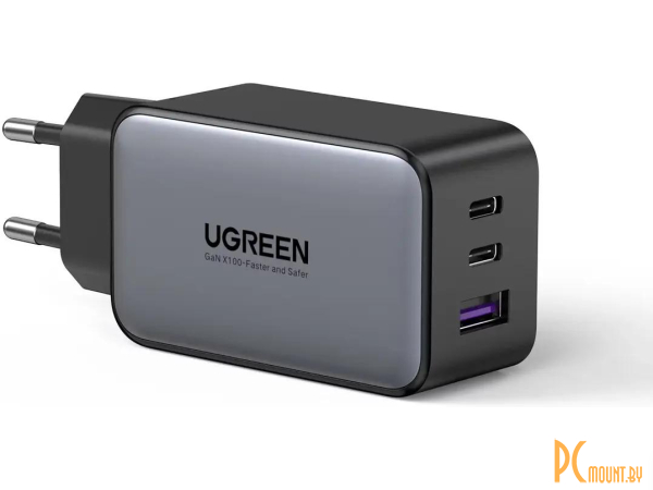 сетевое зарядное устройство UGREEN CD244-10335 Black (10335) 10335