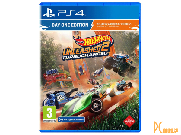 игра для приставки Playstation 4 Hot wheels Unleashed 2 - Turbocharged английская озвучка () CUSA35582