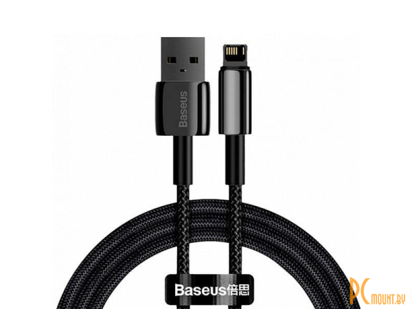 кабель Baseus Tungsten Gold 2m Black () CALWJ-A01