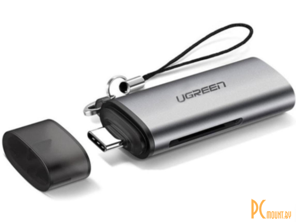 карт-ридер UGREEN CM184- Space Gray () 50704