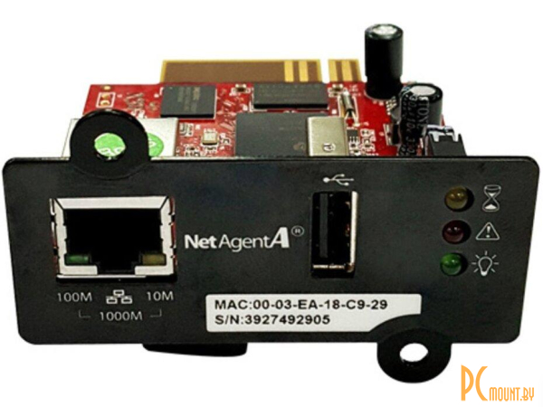 SNMP-адаптер Powercom NetAgent 1-port (DA807) DA807