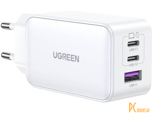 сетевое зарядное устройство UGREEN CD244 White 15334