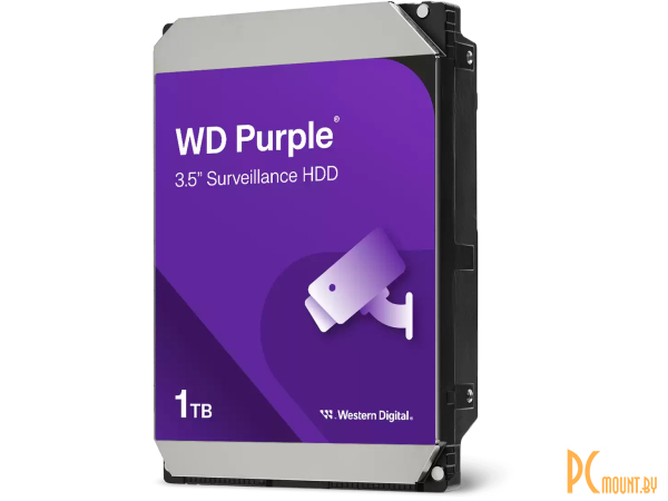 жесткий диск WD 8TB () WD85PURU Purple