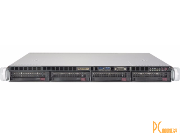 1u Supermicro Cse 813mftq 2 400w X10drl 2x E5 2609v4 32gb Ddr4 2400ecc Lsi3108 2gb