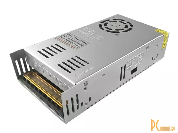 Блок питания 360W 12V, 30A, 215x115x50, вентилятор