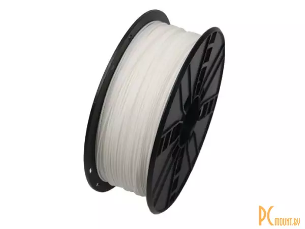 ABS Пластик для 3D печати (филамент) Gembird 3DP-ABS1.75-01-W ABS White 1.75mm 1kg