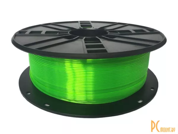 PETG Пластик для 3D печати (филамент) Gembird 3DP-PETG1.75-01-G PETG Green 1.75mm 1kg