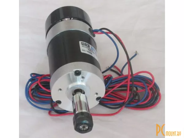 Шпиндель ER11 400W, 12000rpm, 48V DC бесколлекторный двигатель WS55-180 без датчиков Холла, диаметр 55mm