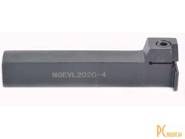 Резец токарный MGEVL2020-4 канавочный, левый, для наружного точения, 20x20мм, L125, для пластин MGMN400
