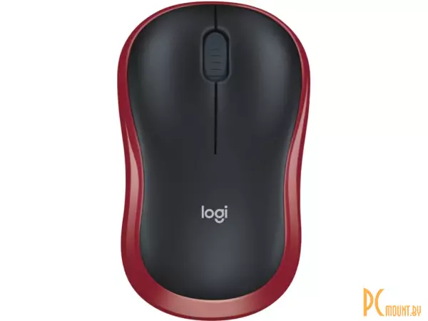 Мышь Logitech M185 Wireless Red (910-002633)