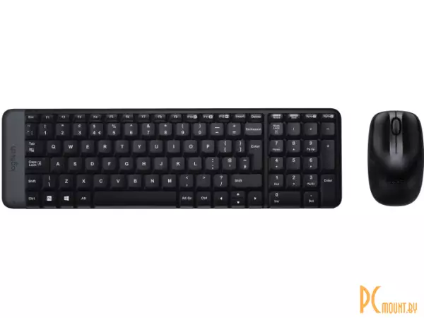 Клавиатура Logitech MK220 Black