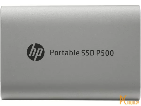 250GB, SSD, External, HP P500 7PD51AA Silver