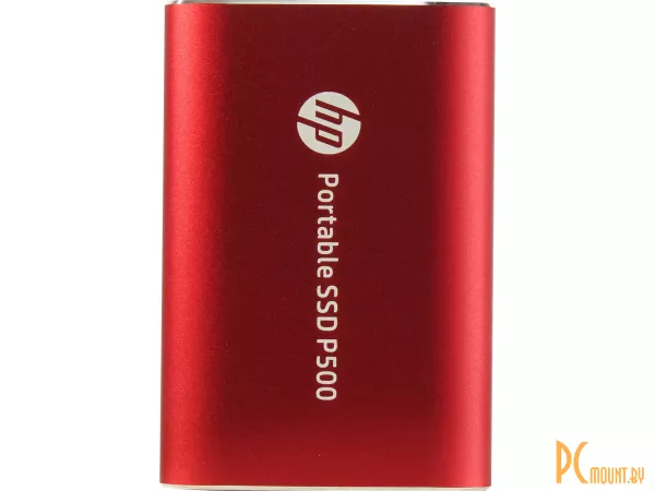 500GB, SSD, External, HP P500 7PD53AA Red