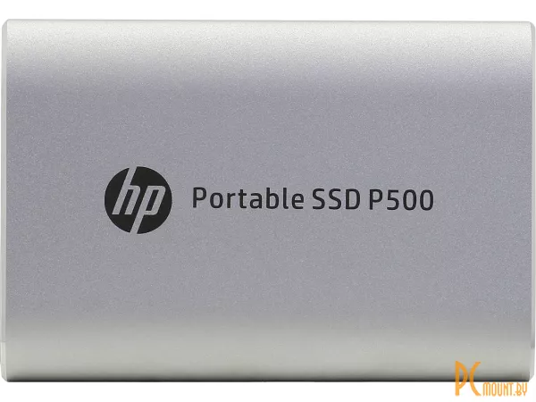 500GB, SSD, External, HP P500 7PD55AA Silver