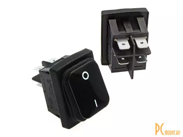 SB089 IP65 on-off 22x30mm Переключатель клавишный