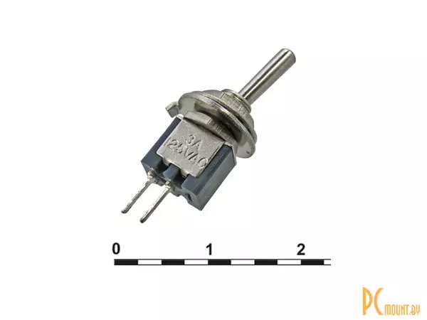 SMTS-101-A2 on-off Тумблер, AC250V 1.5A