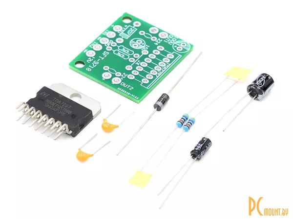 Модуль аудио усилителя (набор для сборки), Audio Amplifier TDA7297 2x15W DIY KIT