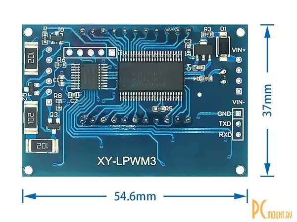 XY-LPWM3 ШИМ, Цифровой генератор импульсов