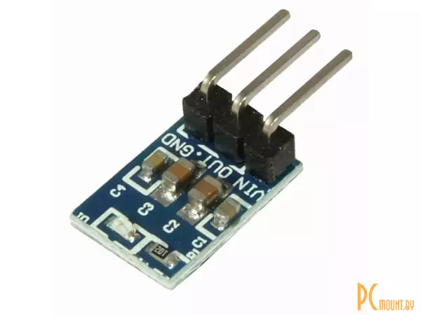 Модуль питания мини AMS1117 3.3В, вход 4.5-7В, выход стабилированный 3.3В