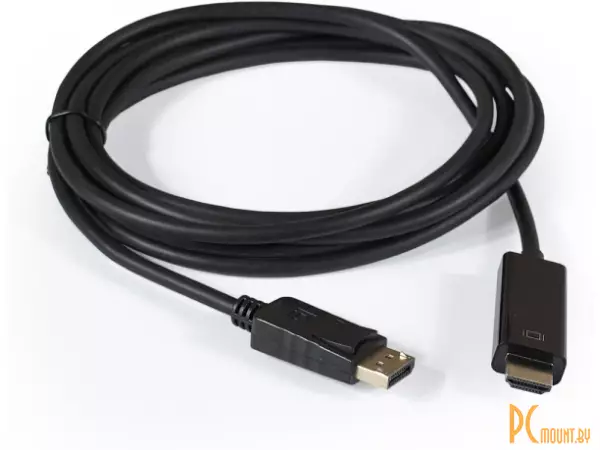 Кабель DisplayPort -> HDMI ExeGate EX-CC-DP-HDMI-1.8, 1,8m