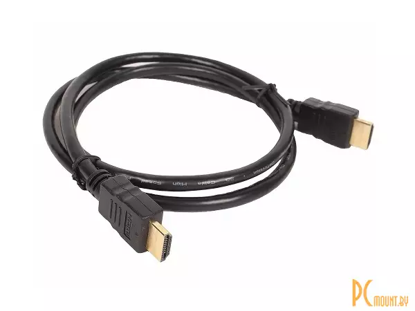 Кабель HDMI to HDMI (19M-19M) Telecom TCG200-1M, 1м