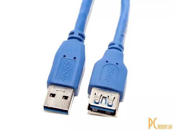 Кабель USB 3.0 удлинитель  5bites UC3011-018F  Am Af 1.8m