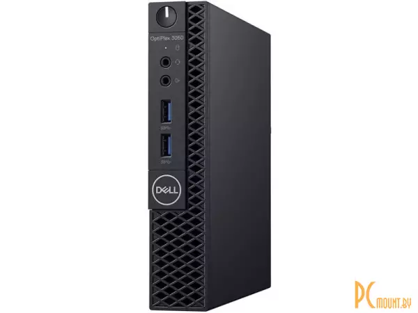 мини ПК Dell OptiPlex  / 8gb / 256 ssd / (б.у.) (Front -Mic. Audio, 2xUSB; Back - DP, HDMI, VGA, 4xUSB, GLan, Win 10 Pro лицензия) OptiPlex 3060 i5-8500t