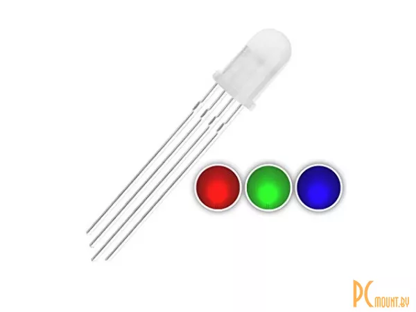 Светодиод RGB / LED Doide RGB 5mm 4pin