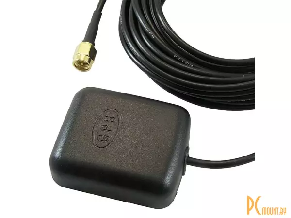 JCGPSF1 (3m RG174) SMA Активная GPS антенна внешняя