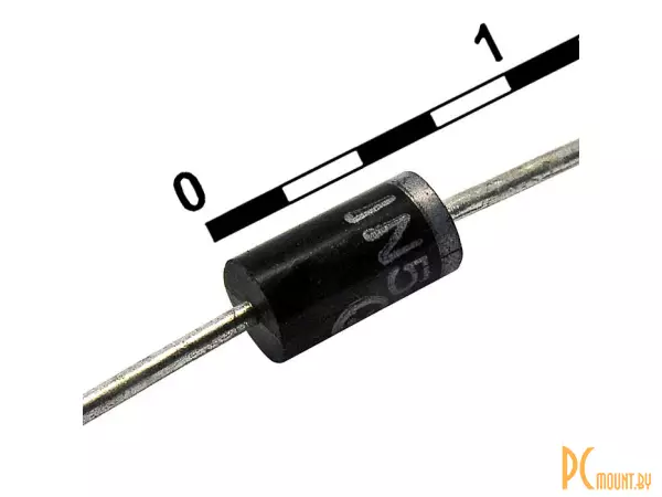 HER108 Диод Шоттки 1000V 1A 75ns высокоэффективный, DO-41.