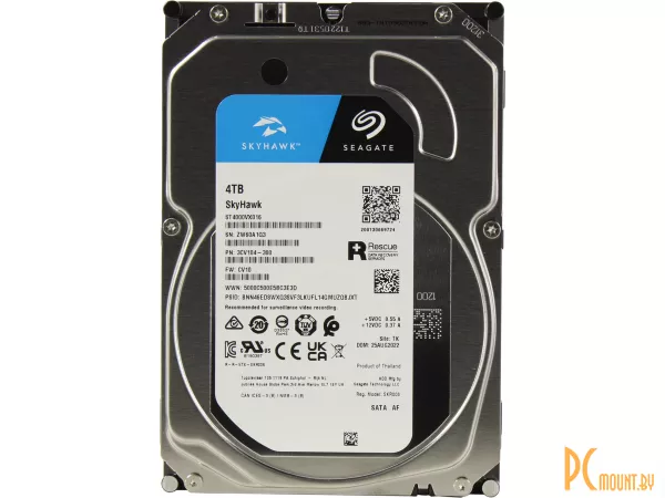 Жесткий диск 4TB Seagate ST4000VX016 SATA-III