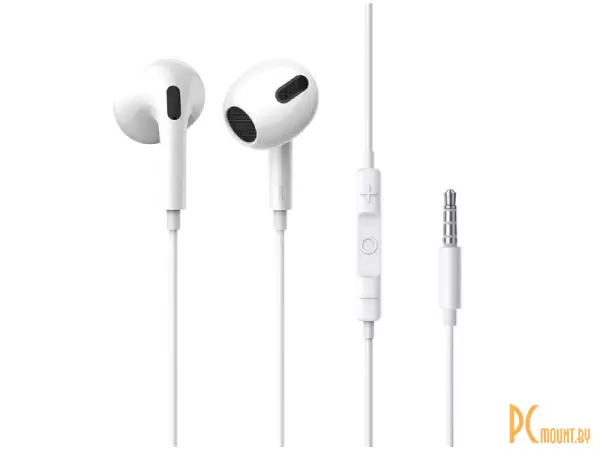 Наушники наушники Baseus Encok H17 Wired Earphone White (NGCR020002)