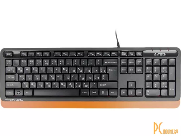 Клавиатура A4Tech Fstyler FK10 Black-Orange