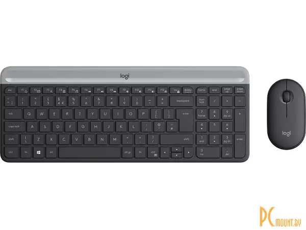 Клавиатура Logitech MK470 Slim Wireless Combo (920-009206)