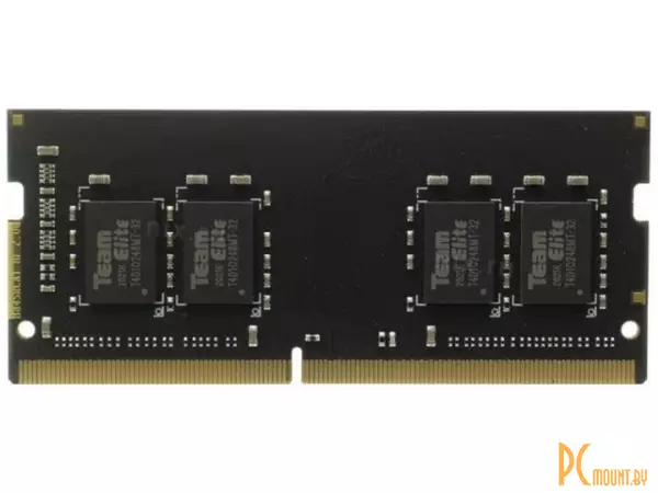 SO-DIMM DDR4 8Gb PC-25600 3200MHz Team Elite (TED48G3200C22-S01) CL22; 1.2 В