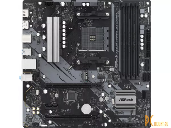 Материнская плата Asrock A520M Phantom Gaming 4 Soc-AM4