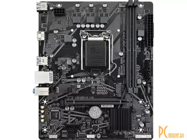 MB Gigabyte H510M V2 Soc-1200 (H470) PCI-E 4.0x16 PCI-E 3.0x1 M.2 RAID 2xDDR4 3200Mhz HDMI mATX RTL K