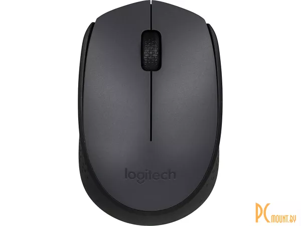 Мышь Logitech M170 Wireless (910-004646), Gray/ Black