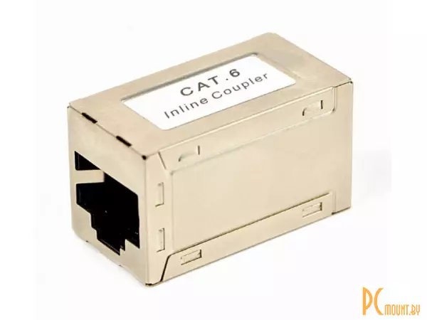 Соединитель сетевых разъемов CAT 6, RJ45 (8P8C) Gembird NCA-LC6S-01