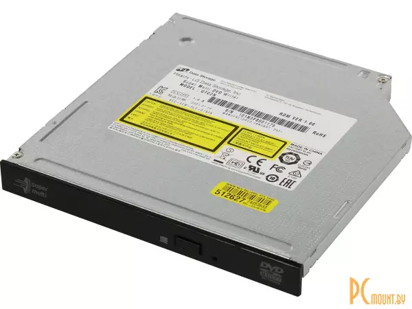 Привод DVD-RW, SATA, Slim, LG GTC2N, Black, OEM