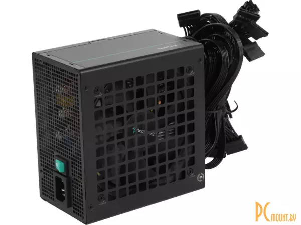 бП Deepcool 550W PF550 (R-PF550D-HA0B-EU) (ATX 2.4 550W, PWM 120mm fan, 80 PLUS, Active PFC) RET