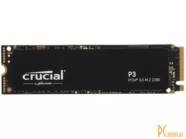 твердотельный накопитель Crucial P3 (M.2 PCI Express 3.0 x4 (NVMe 1.4)) CT1000P3SSD8 1Tb 