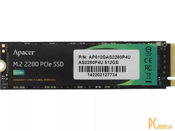 SSD 512GB Apacer AP512GAS2280P4U-1 M.2 2280