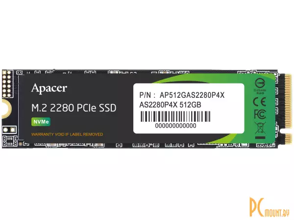 SSD 512GB Apacer AP512GAS2280P4X-1 M.2 2280