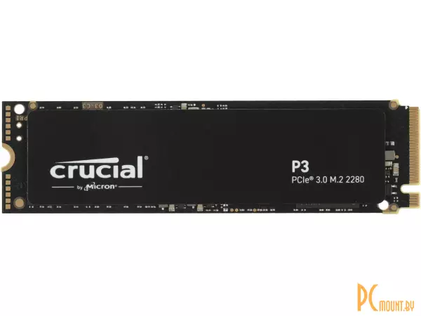 твердотельный накопитель Crucial (M.2 PCI Express 3.0 x4 (NVMe 1.4)) CT500P3SSD8 500Gb 