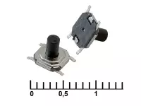 IT-1187A (4x4x4.3) Кнопка тактовая SMD