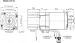 57CME12X-BZ Leadshine Шаговый двигатель c энкодером NEMA23, 117мм, электротормоз, 1.3Nm, вал d8мм