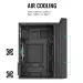 Корпус Aerocool CS-109-G-BK-v1 без БП, Black