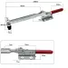 22185 зажим/прижим шарнирный, общая длина 280мм, усилие прижима 250кг